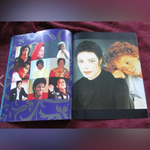 Michael Jackson Official 1996 HIStory Tour Book Giant Program New - Picture 3 of 3